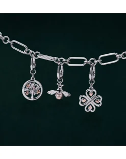 Clogau Insignia Sterling Silver Charm Bracelet
