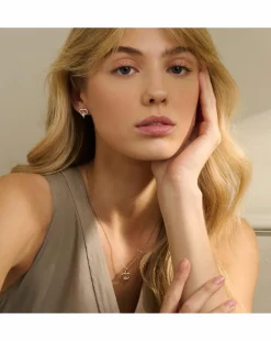 Clogau Paw Print Heart Pendant