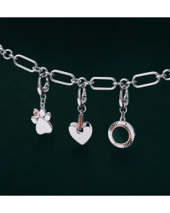 Clogau Sterling Silver Paw Print Charm