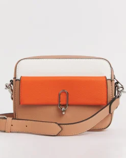 Colour Block Classic Buckle Camera Bag