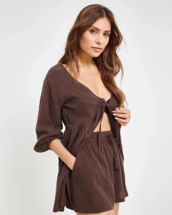 Cotton Cheesecloth Beach Co-Ord