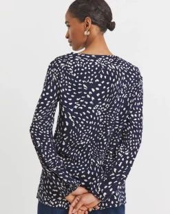 Crew Neck Balloon Sleeve Top