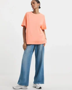 Crew Neck Raglan T-shirt