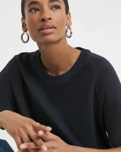 Crew Neck Raglan T-shirt