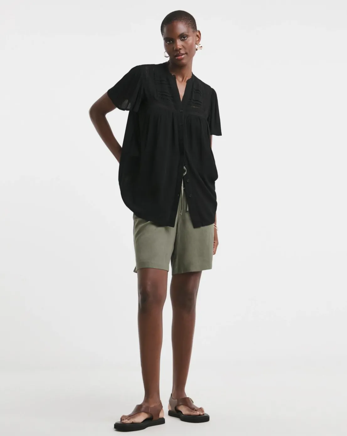 Crinkle Ladder Insert Top