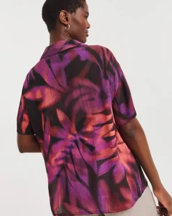 Crinkle Short Sleeve Resort Shirt