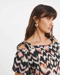 Crinkle Tie Strap Jumpsuit