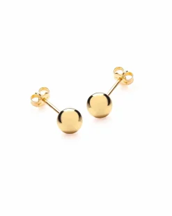 9Ct Gold Ball Earrings