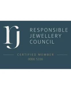 9ct Gold 1.60ct total eq Moissanite Solitaire ring with marquise sides