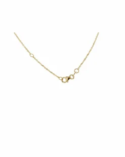 9ct Gold Diamond Cut Ovals Necklace