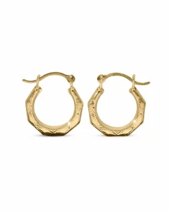 9ct Gold Hoop Earrings