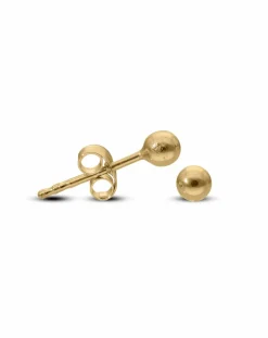 9ct Gold 3MM Ball Stud Earrings