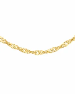 9Ct Gold Twist Curb Chain
