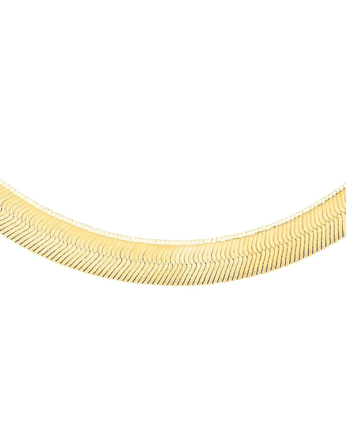 9ct Yellow Gold Herringbone Chain
