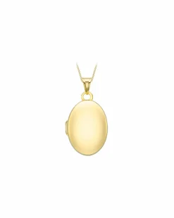 9ct Yellow Gold Polished Oval Locket