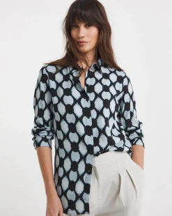 Dipped Back Long Sleeve Shirt