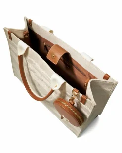 Dune Deltra Large Canvas Tote Bag