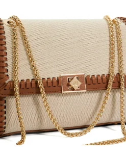 Dune Diligently Canvas Shoulder Bag