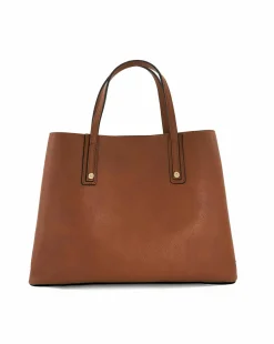 Dune Dorries Tan Shoulder Tote Bag