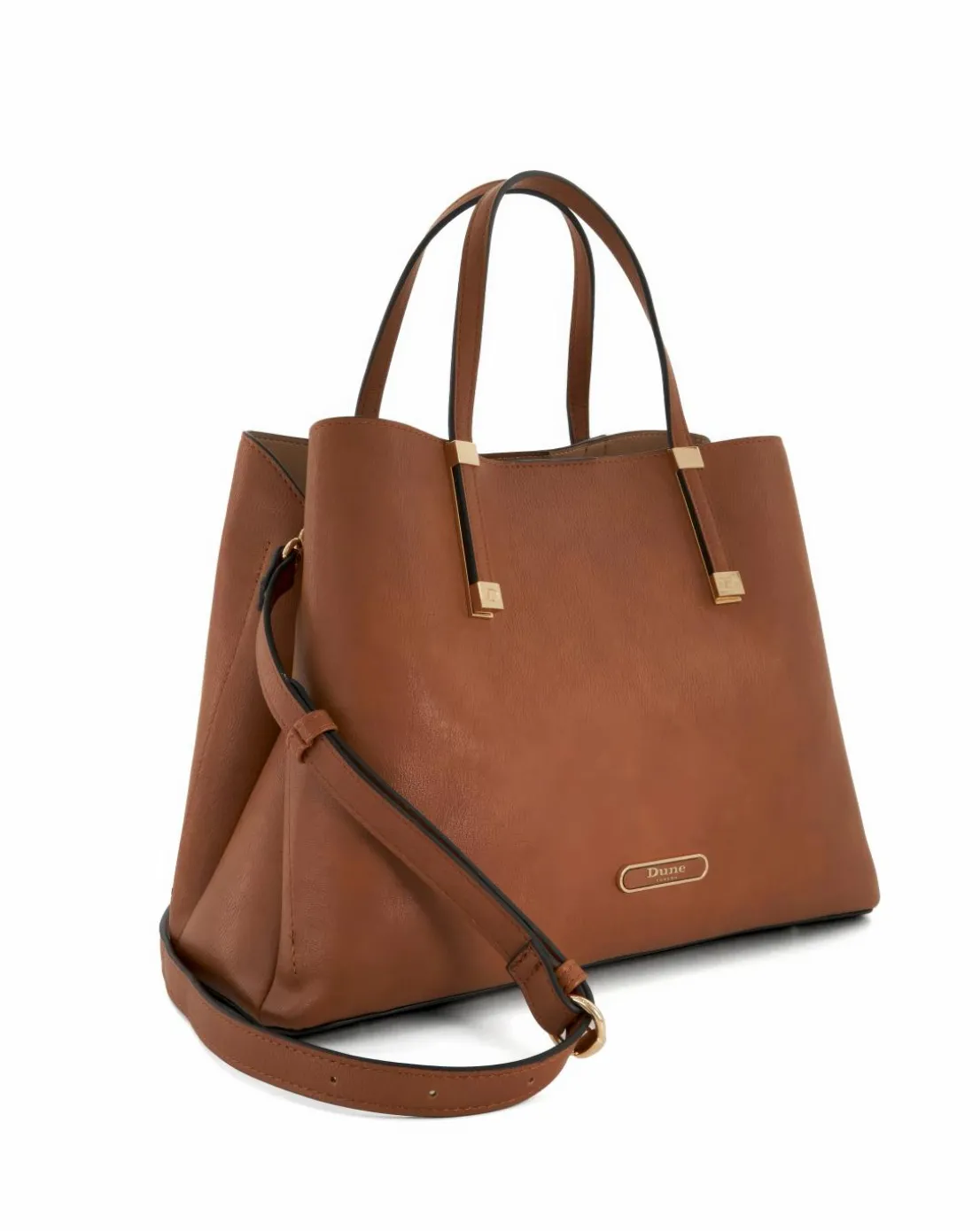 Dune Dorries Tan Shoulder Tote Bag