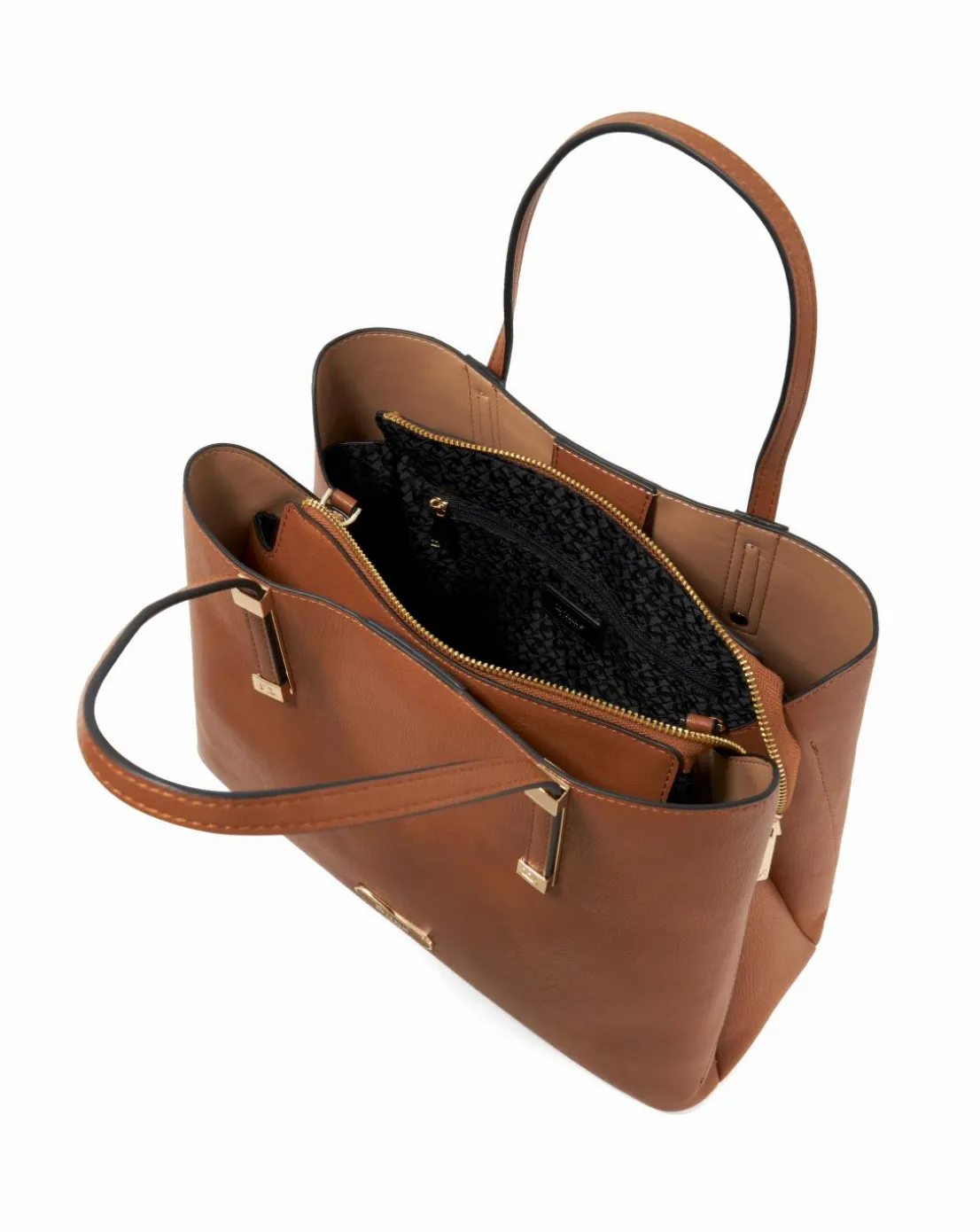 Dune Dorries Tan Shoulder Tote Bag