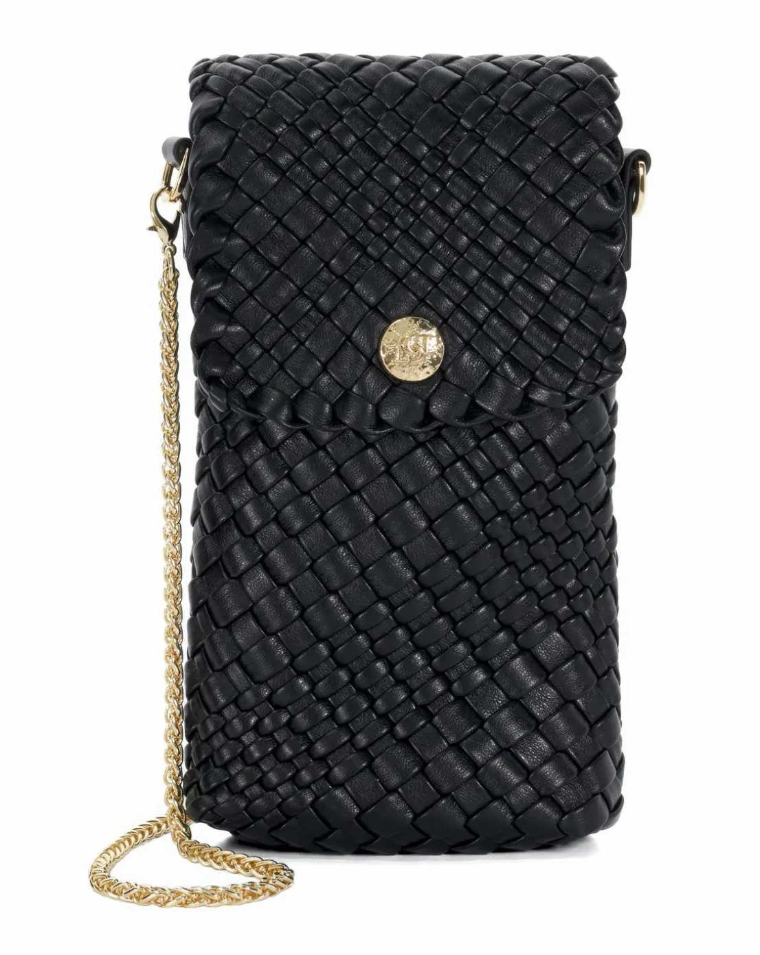 Dune Saff Woven Phone Lanyard Purse