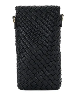 Dune Saff Woven Phone Lanyard Purse