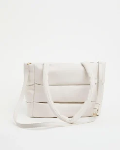 Ecru Soft Volume Padded Tote Bag