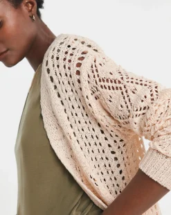 Edge To Edge Crochet Cardigan