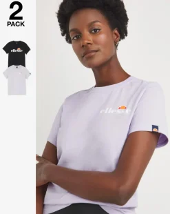 ellesse Marinda 2 Pack T-Shirt