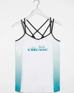 ellesse Palla Vest Ombre Logo Print T-Shirt