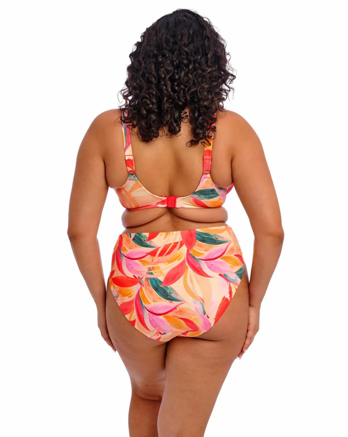 Elomi Sancho Beach Plunge Bikini Top Mango