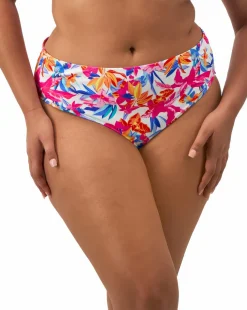 Elomi Savaneta Mid Rise Bikini Brief White