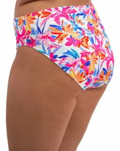 Elomi Savaneta Mid Rise Bikini Brief White