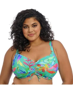 Elomi Toyama Tides Adjustable Wired Bikini Top Jade