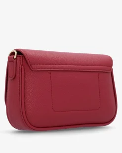 Emporio Armani Burgundy Cross-Body Bag