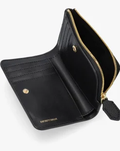 Emporio Armani Myea Black Bi-Fold Coin Purse