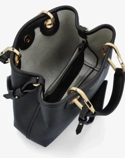 Emporio Armani X Small Black Cross-Body Shopper Bag