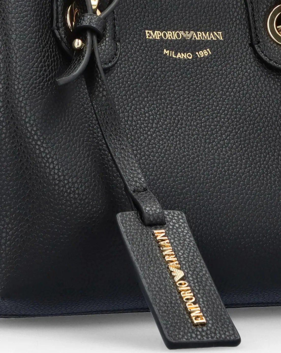 Emporio Armani X Small Black Cross-Body Shopper Bag