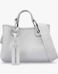 Emporio Armani X Small Grey Cross-Body Shopper Bag
