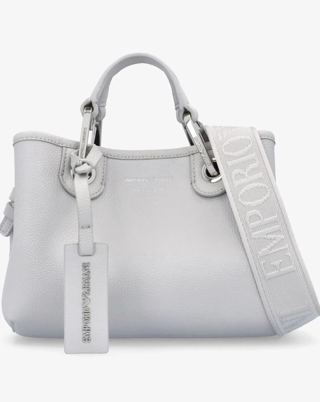 Emporio Armani X Small Grey Cross-Body Shopper Bag