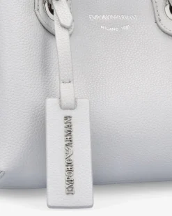 Emporio Armani X Small Grey Cross-Body Shopper Bag