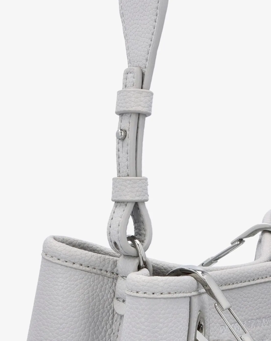 Emporio Armani X Small Grey Cross-Body Shopper Bag