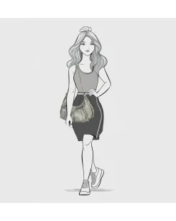 Enrico Benetti Chloe Single Handle Vegan Leather Shoulderbag