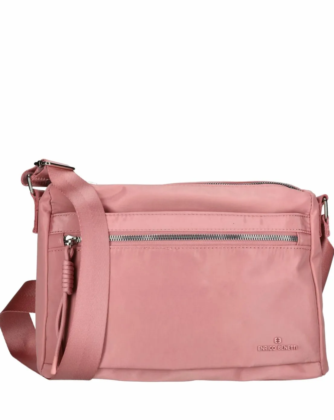 Enrico Benetti Janice Single Handle Glossy Nylon Shoulderbag