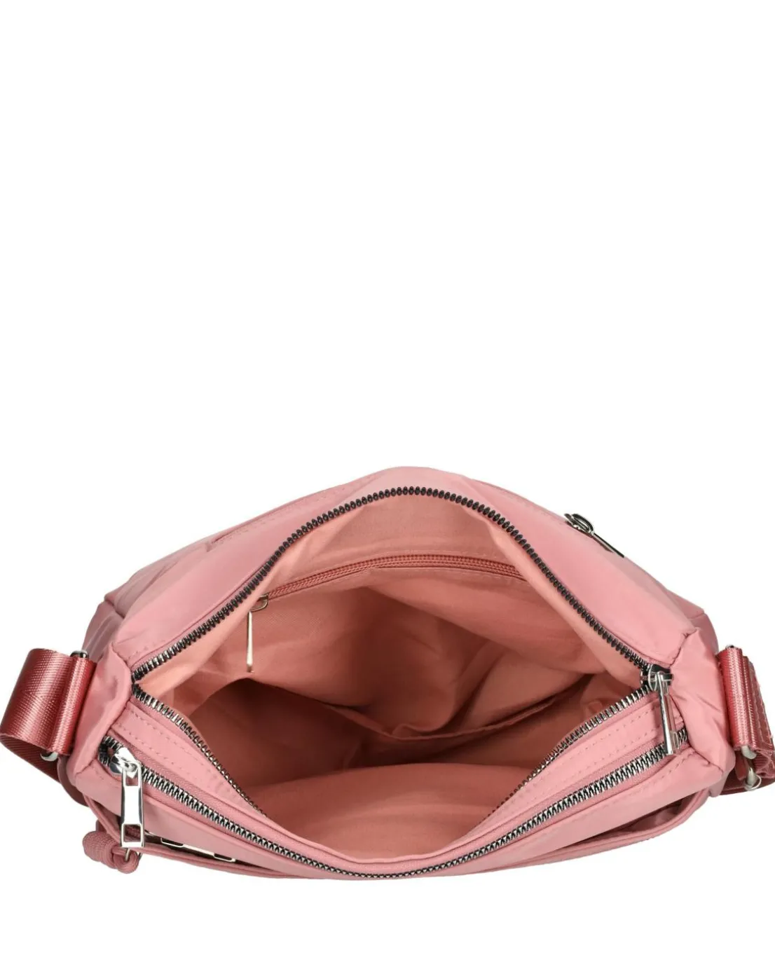 Enrico Benetti Janice Single Handle Glossy Nylon Shoulderbag