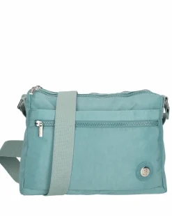 Enrico Benetti Suzie Single Handle Crinkle Nylon Shoulderbag