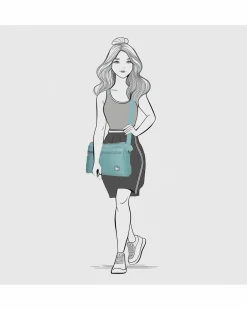 Enrico Benetti Suzie Single Handle Crinkle Nylon Shoulderbag