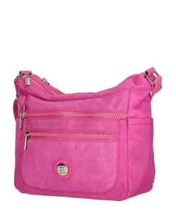 Enrico Benetti Suzie Single Handle Crinkle Nylon Shoulderbag