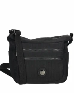 Enrico Benetti Suzie Single Handle Crinkle Nylon Shoulderbag